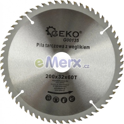 GEKO Kotouč pilový vidiový, 200x32x60T
