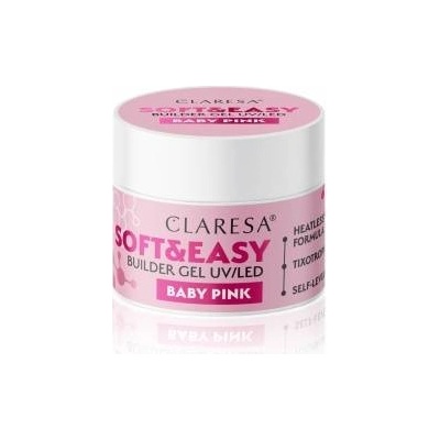 Claresa Nail Building Gel Soft&Easy Builder - Baby Pink 45g