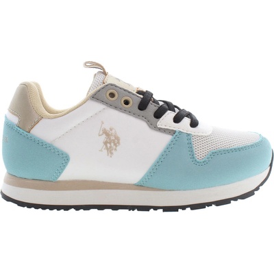 US Polo Assn športová obuv modrá biela tyrkysová