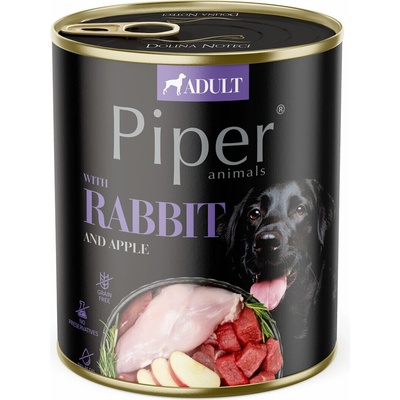 Dolina Noteci Piper Adult s králíkem a jablkem 800 g