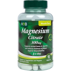 Holland & Barrett Magnesium Citrate 300 mg [90 Таблетки]