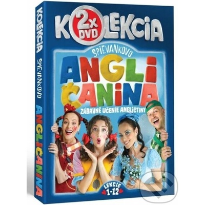 Spievankovo: Kolekcia Angličanina 1 a 2 DVD