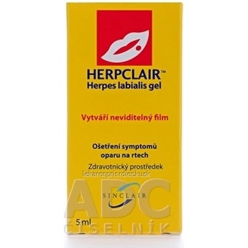 Herpclair Herpes labialis gél 5 ml