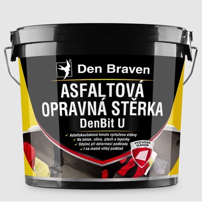 Den Braven - asfaltová opravná stěrka DenBit U 10 kg