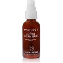 Youth To The People 15% Vitamin C + Caffeine Energy Serum rozjasňujúce sérum s vitamínom C 30 ml