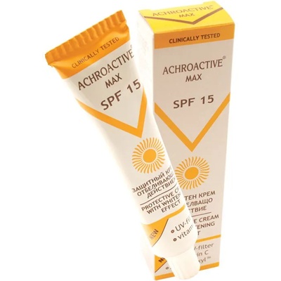 Achroactive max защитен крем с избелващо действие, spf 15, 45мл