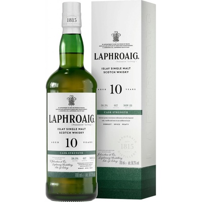 Laphroaig 10y Cask Strength 58,3% 0,7 l (kartón)