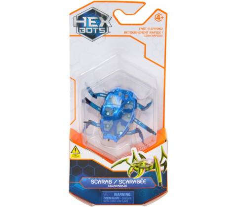 Hex Bots lezúci Skarabeus modrý