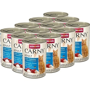 Animonda Carny Adult говеждо, треска и кореноплоден магданоз 12 x 400 г