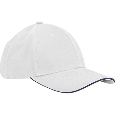 Beechfield B 820C EarthAware 6 panelová COT53820C49999-white/frenc Bílá/navy