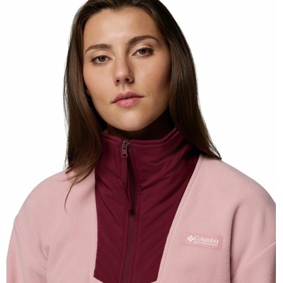 Sequoia Grove Full Zip Fleece Eraser Pink Rich Wine