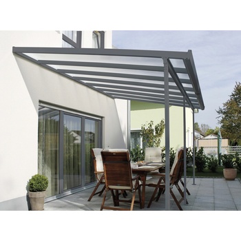 Gutta Terrassendach Original 4,26 x 3,06 m antracit