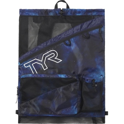 TYR Meshbag tyr team elite mesh backpack черно/син