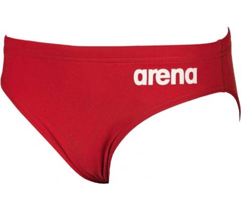 Arena Solid brief junior red