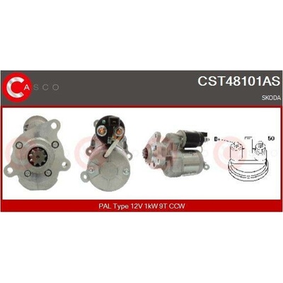 Startér CASCO CST48101AS