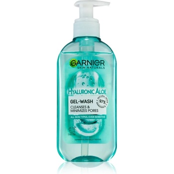 Garnier Skin Naturals Hyaluronic Aloe почистващ гел 200ml