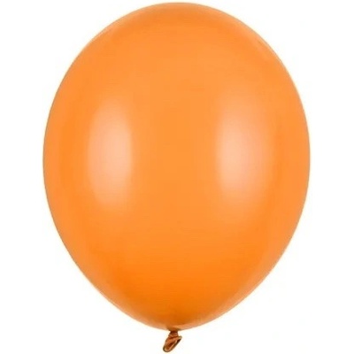 PartyDeco Balón pastelový oranžový 23 cm