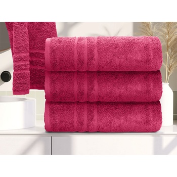 Textilomanie Osuška Classic purpurová 140 x 70 cm