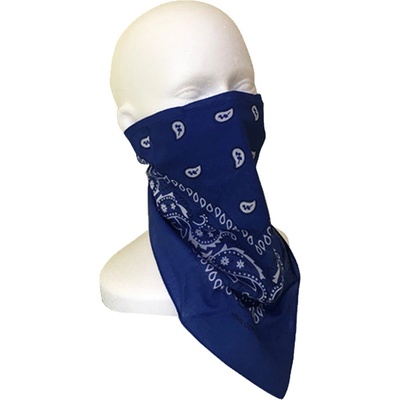 Lung Dragon S-Shield nano bandana šátek s vyměnitelným filtrem z českého nanovlákna žlutá paisley