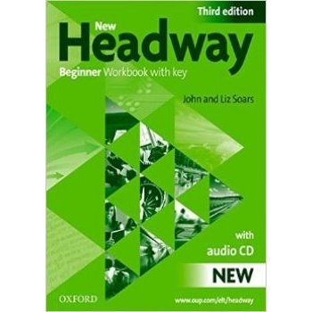 New Headway 3rd Beginner Workbook with Key