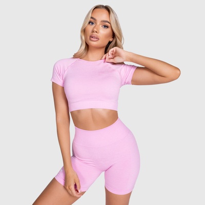 Crop top Iron Aesthetics Uplift ružové