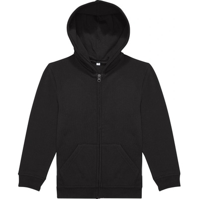 B&C dětská mikina s kapucí Hoodie kids ID.333 černá