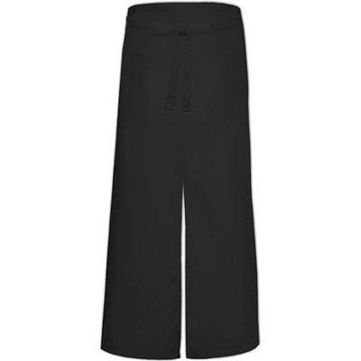 Link Kitchen Wear Bistro zástera X962T Black 100 x 100 cm