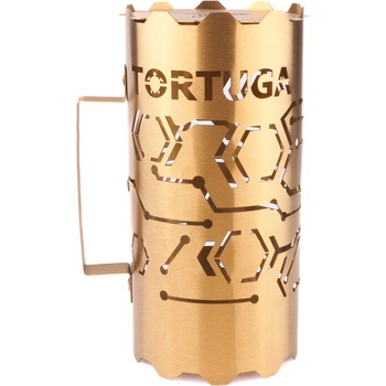 Tortuga Tarbuš Cyborg 22 cm Zlatá