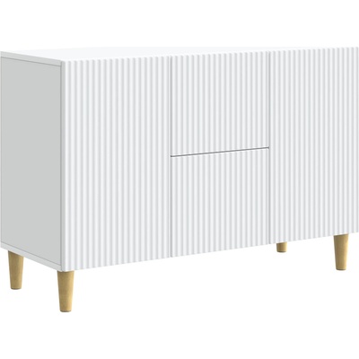 vidaXL Служебен шкаф Бяло 89 x 34, 5 x 60 см Инженерна дървесина (894655)