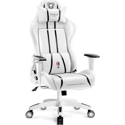 Diablo Chairs X-One 2.0 Normal Size: bílo-černá – Hledejceny.cz