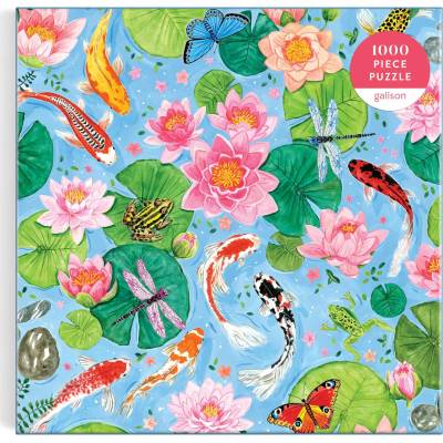 Galison - Puzzle By The Koi Pond - 1 000 piese