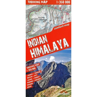 Indický Himaláj (Indian Himalaya)/mapa 1:350t-750t TQ