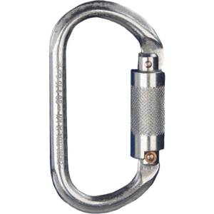 ČERVA EXPORT IMPORT a. s Fall safe fs 33500 / Овален стоманен карабинер, универсален с въртящо се заключване (0808002499999)
