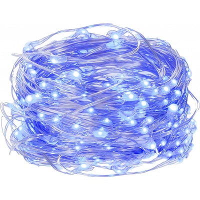 SPRINGOS LED řetěz Nano 2m 20LED 2xAA modrá