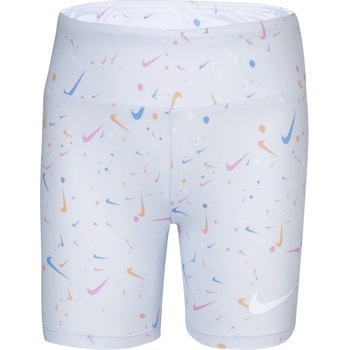 Nike Детски къси панталони Nike Swoosh Bike Shorts Infant Girls - Football Gray