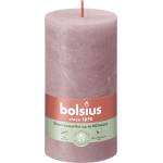 Bolsius Bolsius Polska Sprzedaż sp. z o. o. Валяк Bolsius Rustic Shine Roller 68×130 mm - пепел от рози (розов)