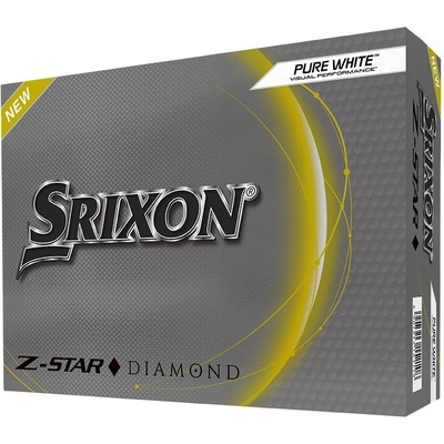 Srixon Z-Star Diamond Pure biele 3 ks