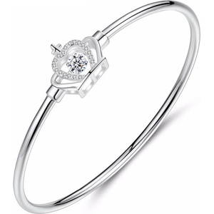 Silenti Jewelry Сребърна гривна "Корона