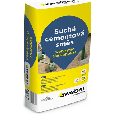 Weber.mix Sloupkobeton - suchá betonová směs - 25 kg balení 25 kg (ks)