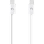 OBAL-ME Кабел Obal-Me LongRun USB-C към USB-C, 60W, 1m, бял