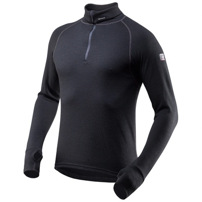 Devold Expedition Man Zip Neck Размер: L / Цвят: тъмно син