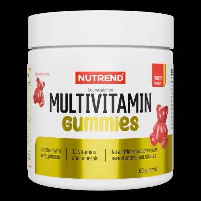 Nutrend Multivitamin Gummies 60 želé ovocné