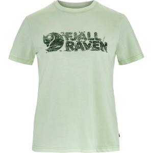 Fjällräven Дамска тениска Fjällräven Women's Lush Logo T-Shirt - Soft Jade (916-1947-0512)