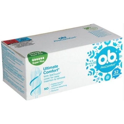 O.B. ProComfort Super Plus Tampons 32 ks