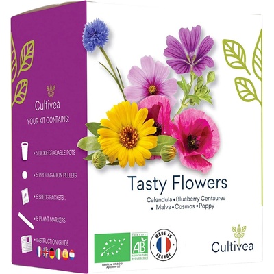 Cultivea Mini sada "Tasty Flowers“ - 1 sada