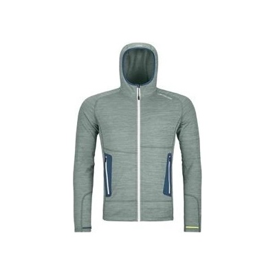 Ortovox merino mikina fleece light Hoody arctic grey blend