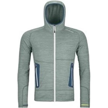 Ortovox merino mikina Fleece Light Hoody arctic grey blend