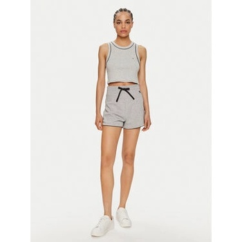 Tommy Hilfiger Šortky high waist UW0UW05235 šedá
