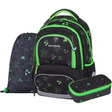 Oxybag Školská súprava 3ks OXY NEXT Green cubes