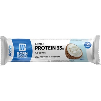Image 1 of Born Winner Active 33% High Protein Bar [60 грама] Кокос